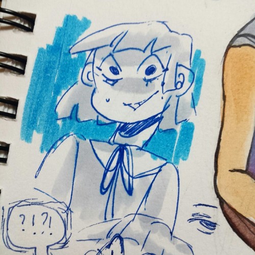 unsatisfiedjudge:  some shit doodles from a dumb camping trip 