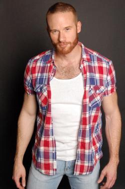 billyraysorensen:  Sex ginger, Aaron Lee Smith   Take it all off Omg yes