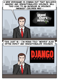 dorkly:  Culture of Violence