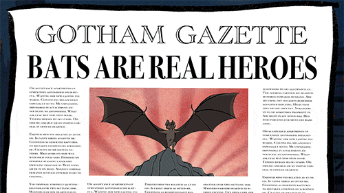 teded:teded:What flies through the night, silently guarding and protecting our world from evil? Batm