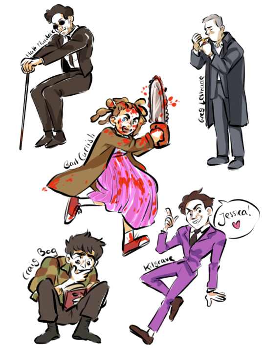 mondfuchs:I’ve been binging a whole bunch of shows lately, some for the first time, some for the idk… eleventh time (looking at you, Dirk Gently’s, my LOVE)! Currently going through Daredevil and oh! It’s good!!! Stardust boy