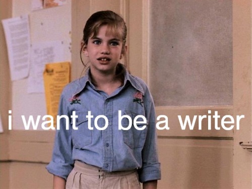 inthatlieshope: I want to be a writer // Vada Sultenfuss.