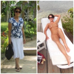 This Was The Afternoon That I Caught My Aunt Anne Sun Bathing In The Nude. I Asked