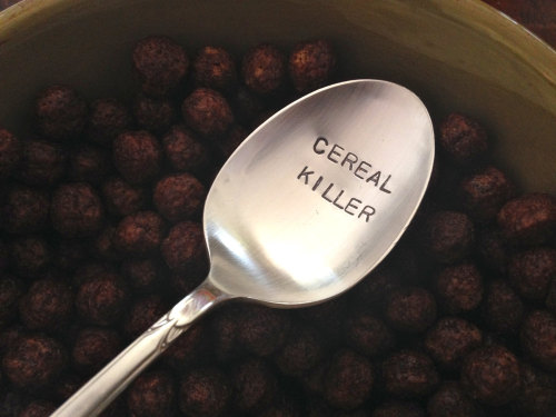 wickedclothes:  Cereal Killer Spoon Intimidate adult photos