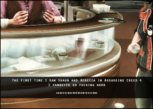 assassinscreedconfessions:  The first time I saw Shaun and Rebecca in Assassins Creed