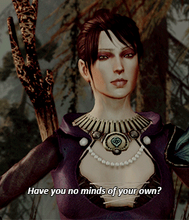 aislingsturbridge:DRAGON AGE: ORIGINS REPLAY → 7/?She’s a Witch of the Wilds, she is! She’ll turn us