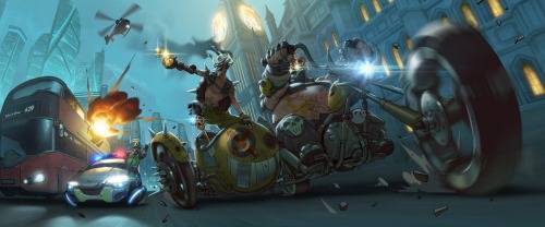 space-jamz: look at this pic its so good like?? junkrat has a sidecar. he fukcin plated his leg w go