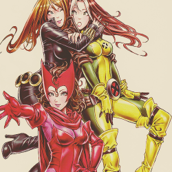 fuego-fatuo:  Marvel Girls by Shunya Yamashita.