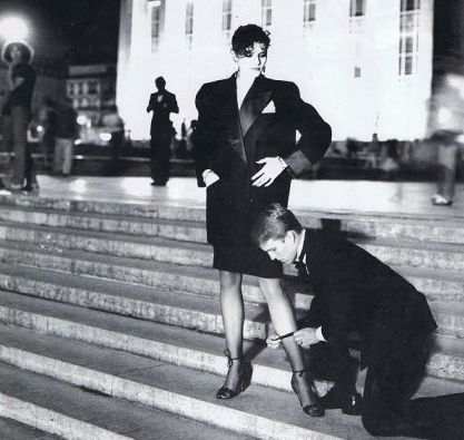 he-stoops-to-worship:Helmut Newton Reverence Is due to Ladies…