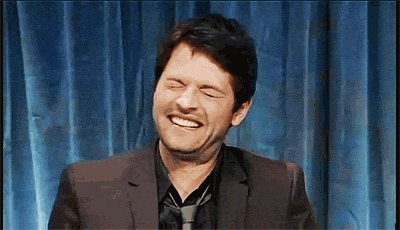 Can we just take a second to appreciate Misha Collins' laugh