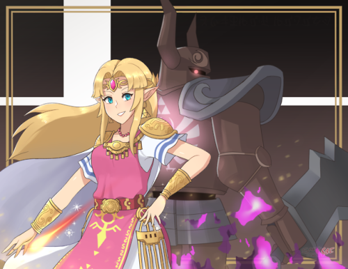 Hyrule’s LegendA piece of Princess Zelda from A Link Between Worlds and Super Smash Bros. Ulti