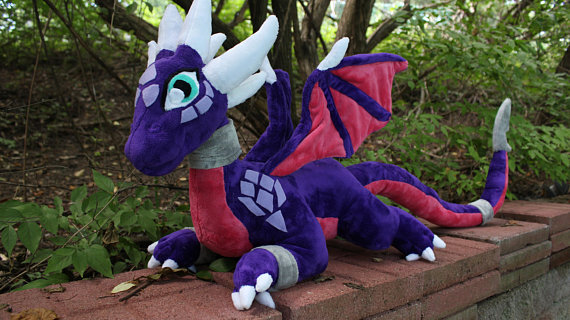 Cynder The Legend of Spyro Dragon 30cm 12inch Stuffed Animal Plush Soft Toy Doll