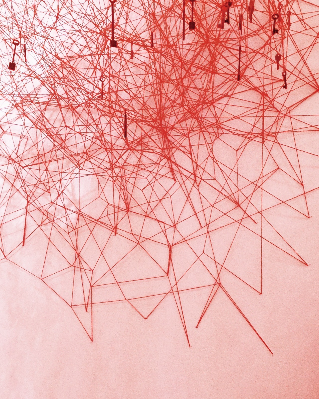 eucanthos:  Marcel Duchamp   (1887 – 1968)  Mile of String, 1942. First Papers