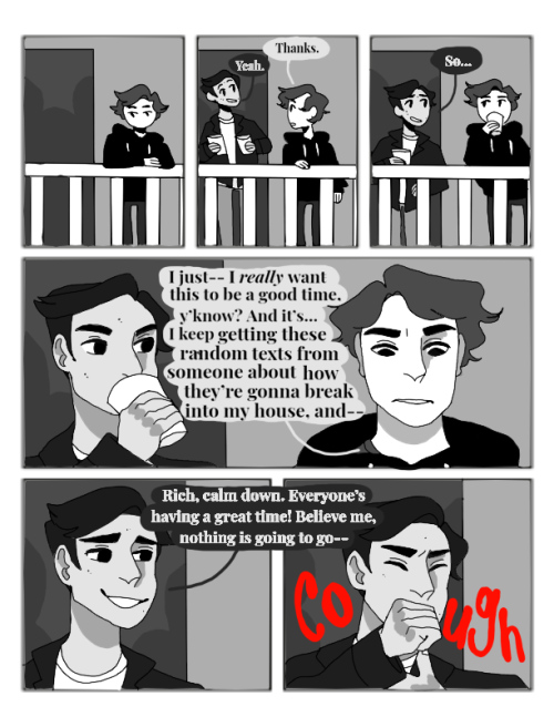 RED, a comic (or, in my teacher’s words, “graphic novel”) i did for english class last year based lo