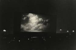 lecollecteur:  Diane Arbus, Clouds on Screen at a Drive-In Movie, N.J., 1960. 