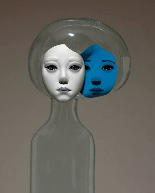 Jin Young Yu (via Transparent Sculptures Explore the Depth of Human Emotion - My Modern Met)