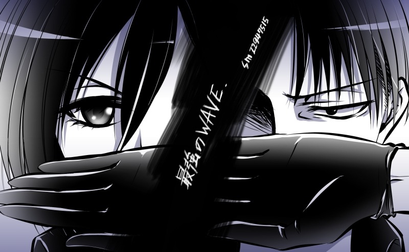  New RivaMika art by ひむら (More here)!  The pre-chapter 59 one &lt;3