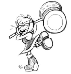 yotomore:More sanic doodles.