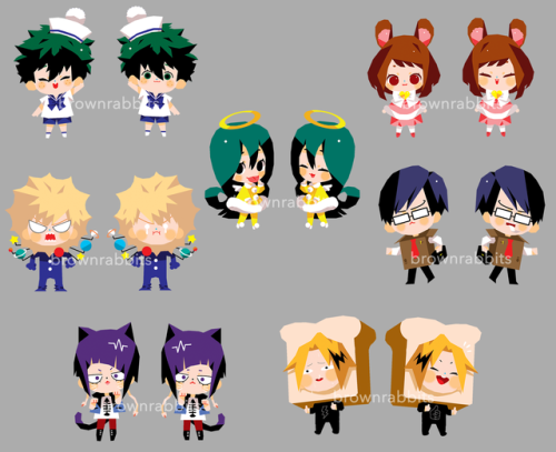 Boku No Hero Academia Costume Party Charm Preorder! ( phew, that’s a mouthful)Use Coupon 