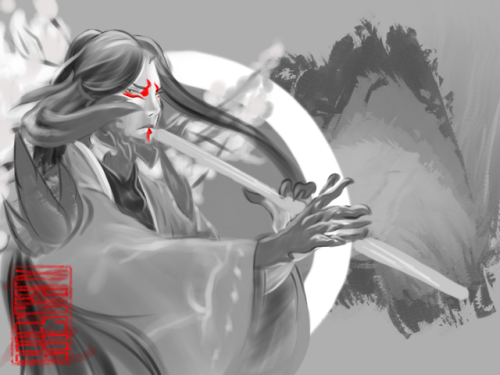 gabesgrafix: Qarajin: Warmup sketch Like what you see? Check out my commission prices HERE!Curious i