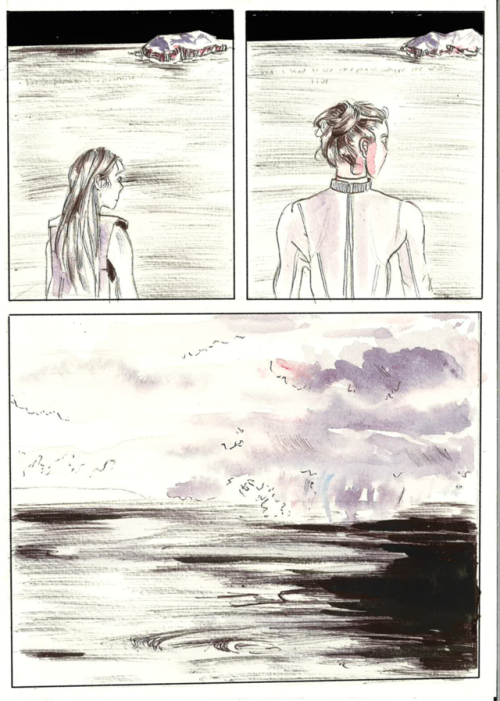 meganluddyillustration:Trying to figure out this selkie story