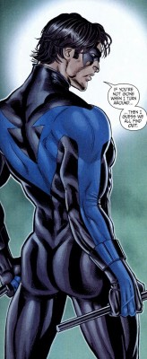 alekzmx:  maledollmaker:  Nightwing butt