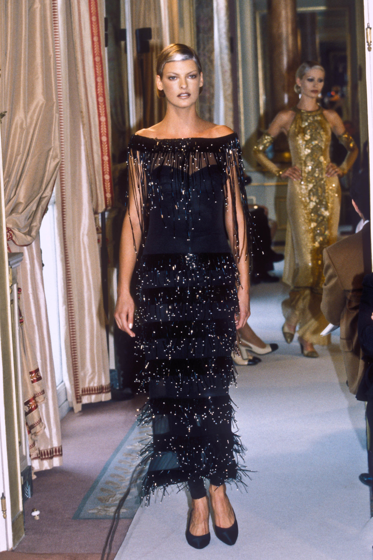 the original supermodels — Louis Féraud - Spring 1996 Couture