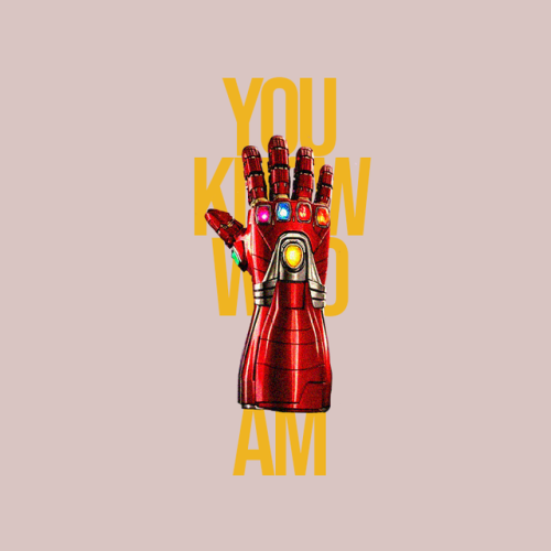iambironman: My name is Tony Stark and I’m not afraid of you.