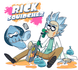 Ecokitty:  Rick Would Totally Main Chargers And Snipe The Hell Out Of Squid Babies