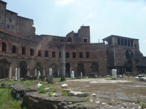 ancientromebuildings: Markets of TrajanI had planned to visit Markets of Trajan sooo many times but 