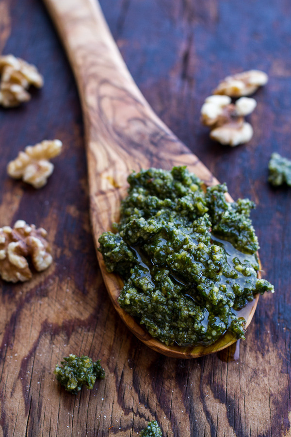 beautifulpicturesofhealthyfood:  Toasted Walnut Pesto and Caramelized Nectarine Pizza