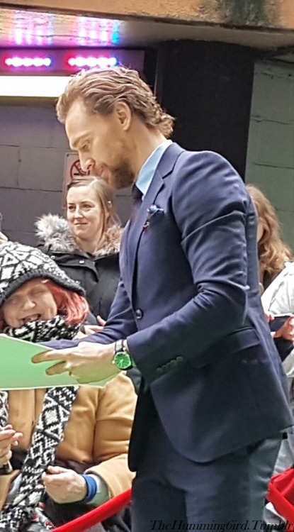 Tom Hiddleston at the Early Man Premiere, BFI IMAX, 14th January 2018(Honestly? The first two images