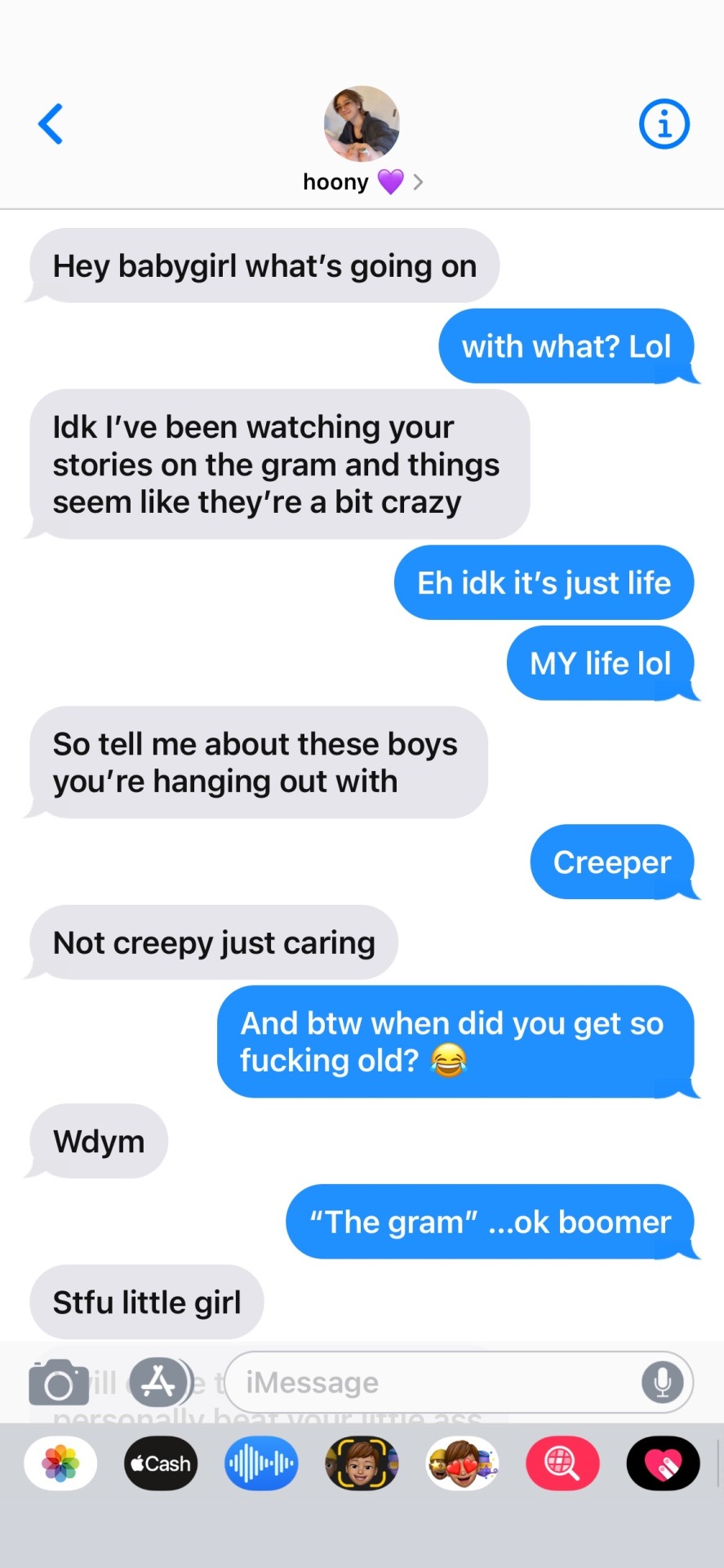 - . -