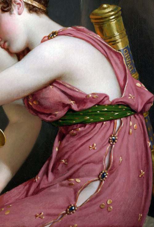c0ssette:Detail, The Farewell of Telemachus and Eucharis,1818Jacques-Louis David, French (1748-1825)