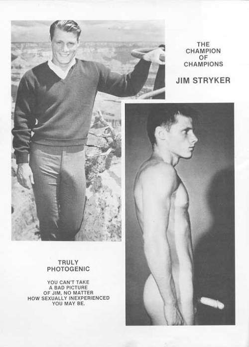 vintagemaleeroticapart2:Jim Stryker by Champion.1960s