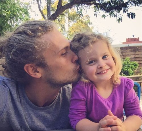 @christophermason_: Sneaking a kiss on my lunch date #makinmeworkforit