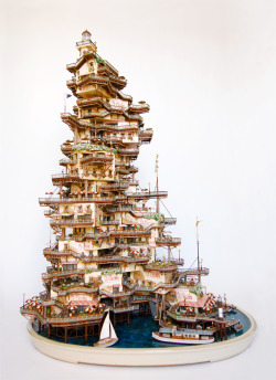 ryuicostaworld:  L’architecture miniature