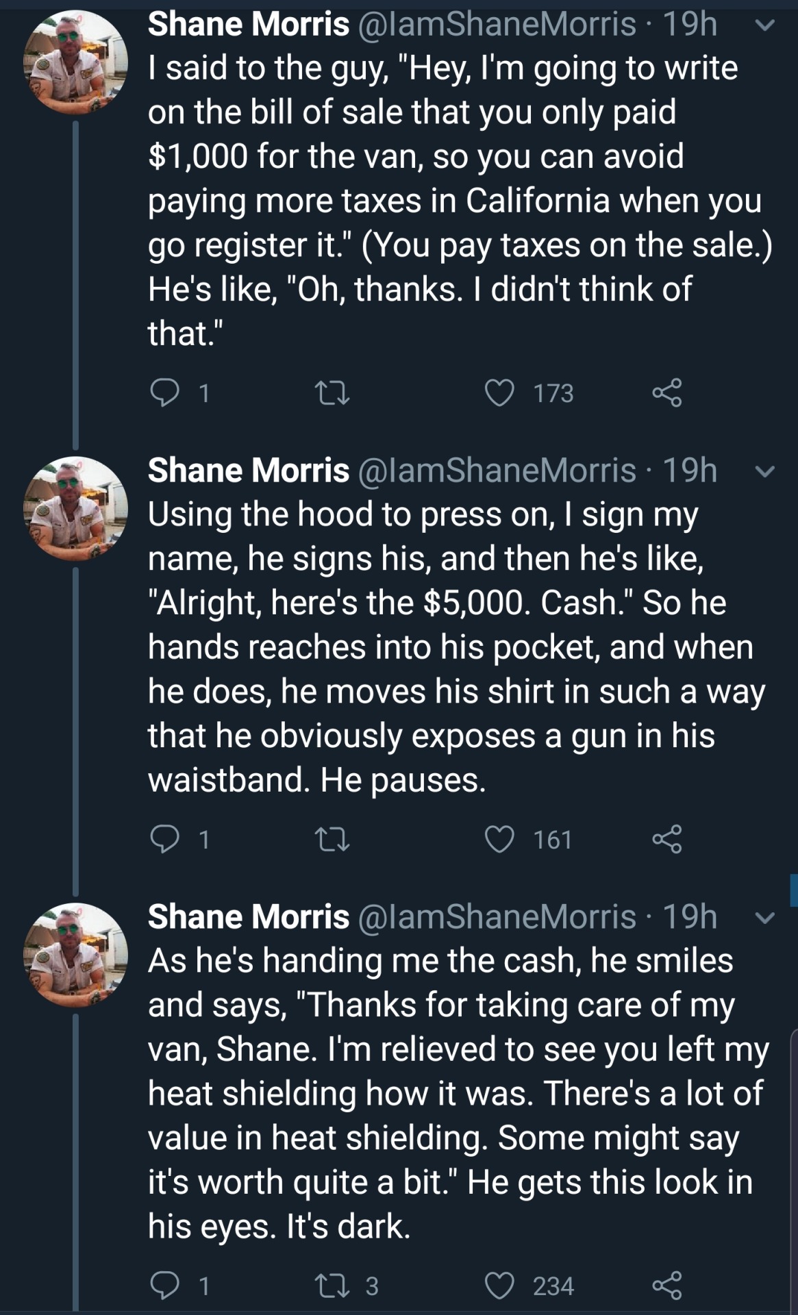 johnbrowndidnothingwrong:  lala-the-rebel:  catchymemes:    Holy fuck-  https://medium.com/@IamShaneMorris/i-lied-i-made-the-whole-thing-up-now-im-in-huge-trouble-e59da5831105