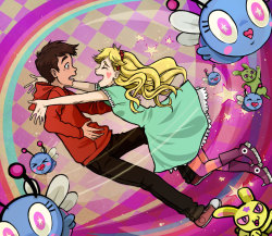 fandom-artworks: gibblycat: STARCO (Anime Style) 💜  gibblycat 