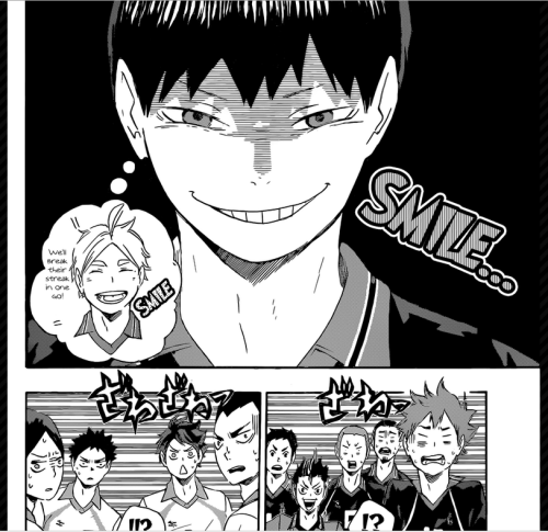 XXX viria:  AHAHAHA KAGEYAMA BABY YOU TRIEEDD photo