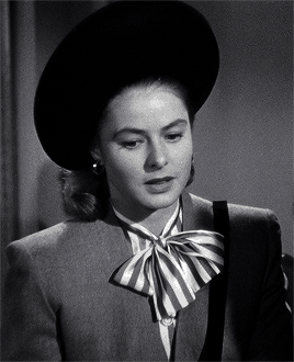 gregory-peck:Costumes worn by Ingrid Bergman in Notorious (1946)Costume Design by Edith Head