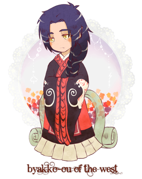 Chibi Art For My Fantasyverse Royalty Fic That Is Nowhere Near Even Done Yet, But I Wanted To Draw For