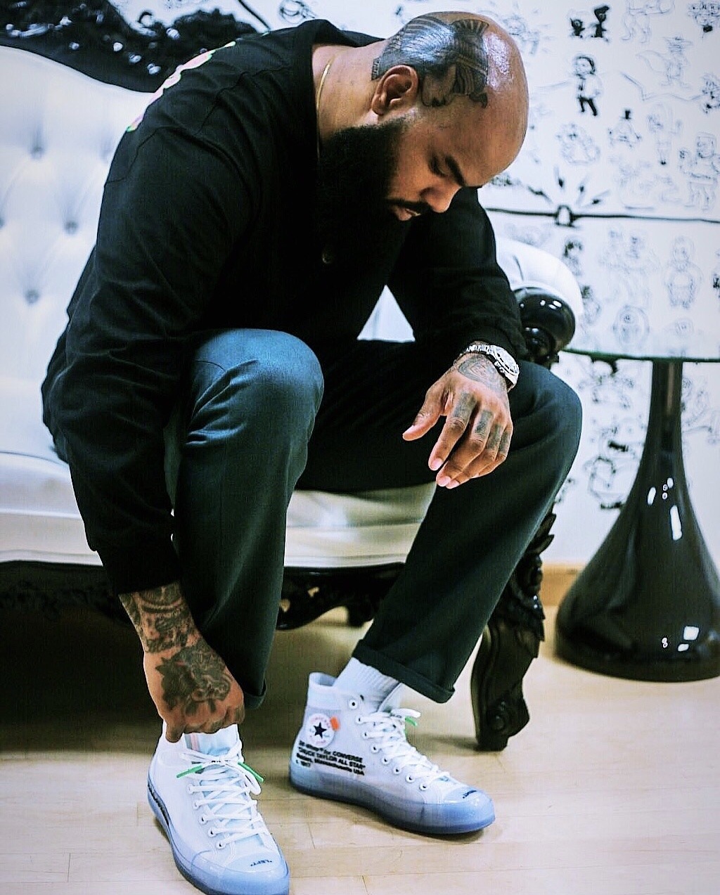 🔔JBeLLz🔔 — Never saw Stalley without a hat until today I...