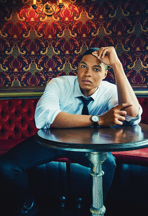 Ray Fisher photographed by Christopher Patey for The Hollywood Reporter November 2017 Issue.