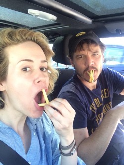 fionagoddess:  @MsSarahPaulson  Oooh shit  