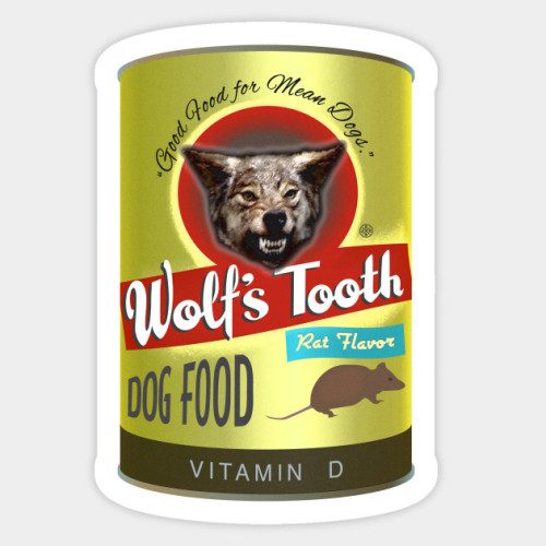 Wolf’s Tooth“Good Food for Mean Dogs.”Rat Flavor