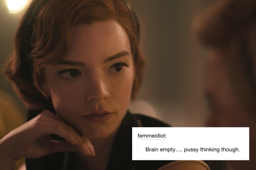 the queen's gambit on Tumblr