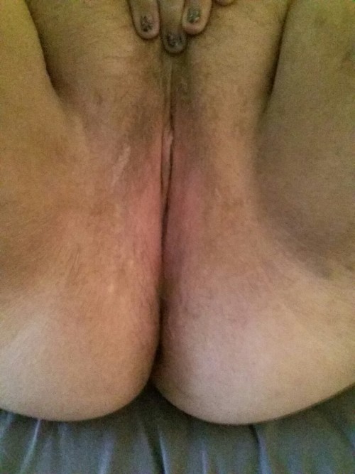 schoolgirlbbw: Say goodbye to the hair for now !!! Gonna shave her today