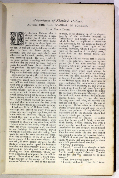 The Stand Magazine July - December 1891contains The Adventures of Sherlock Holmes by A Conan Doyle -