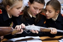  Russia’s Little Girls “The Moscow Girls’ Cadet Boarding School Is One Of The